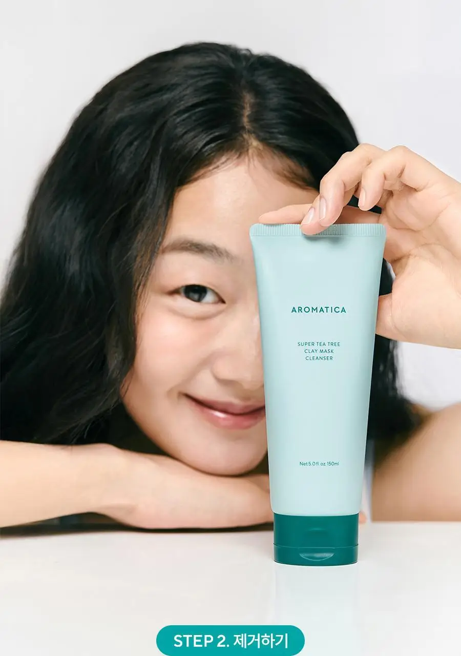 [피지흡착/NEW] 아로마티카 슈퍼티트리 클레이 마스크 팩 클렌저 150ml 상세페이지 13